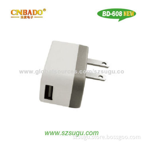 2014 New Design Smallest USB Wall Charger for iPhone, Samsung, HTC and Nokia